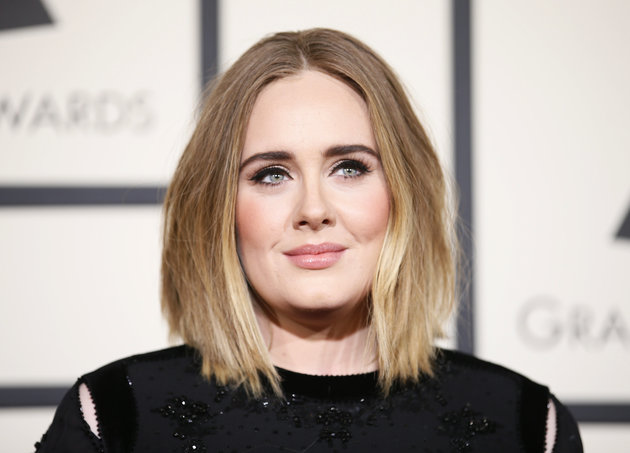 Singer Adele arrives at the 58th Grammy Awards in Los Angeles, California February 15, 2016. REUTERS/Danny Moloshok