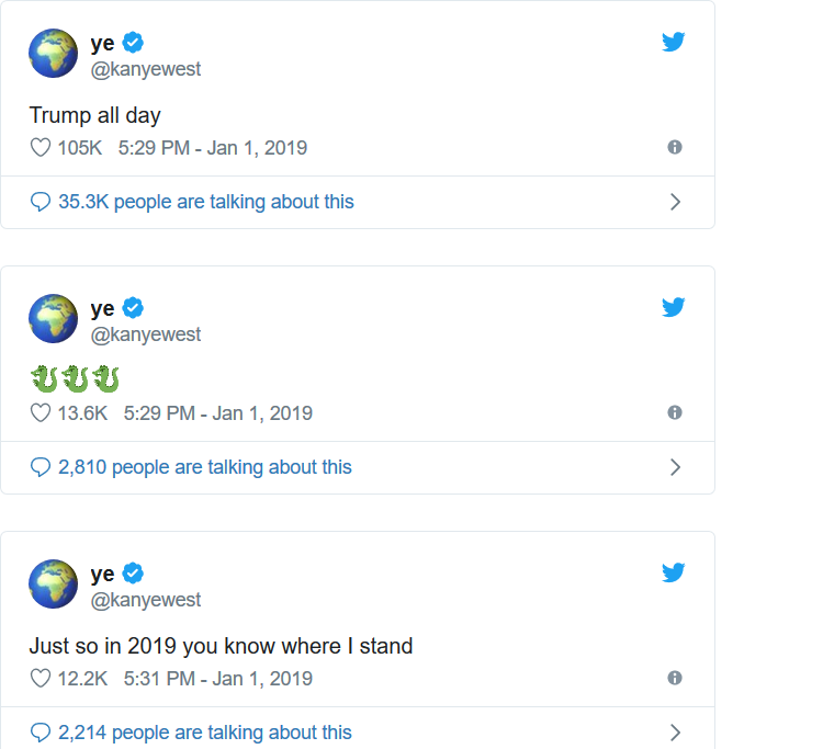 Screenshot_2019-01-02 Kanye West teases 2024 presidential campaign, praises Trump in free thought Twitter tirade - NME