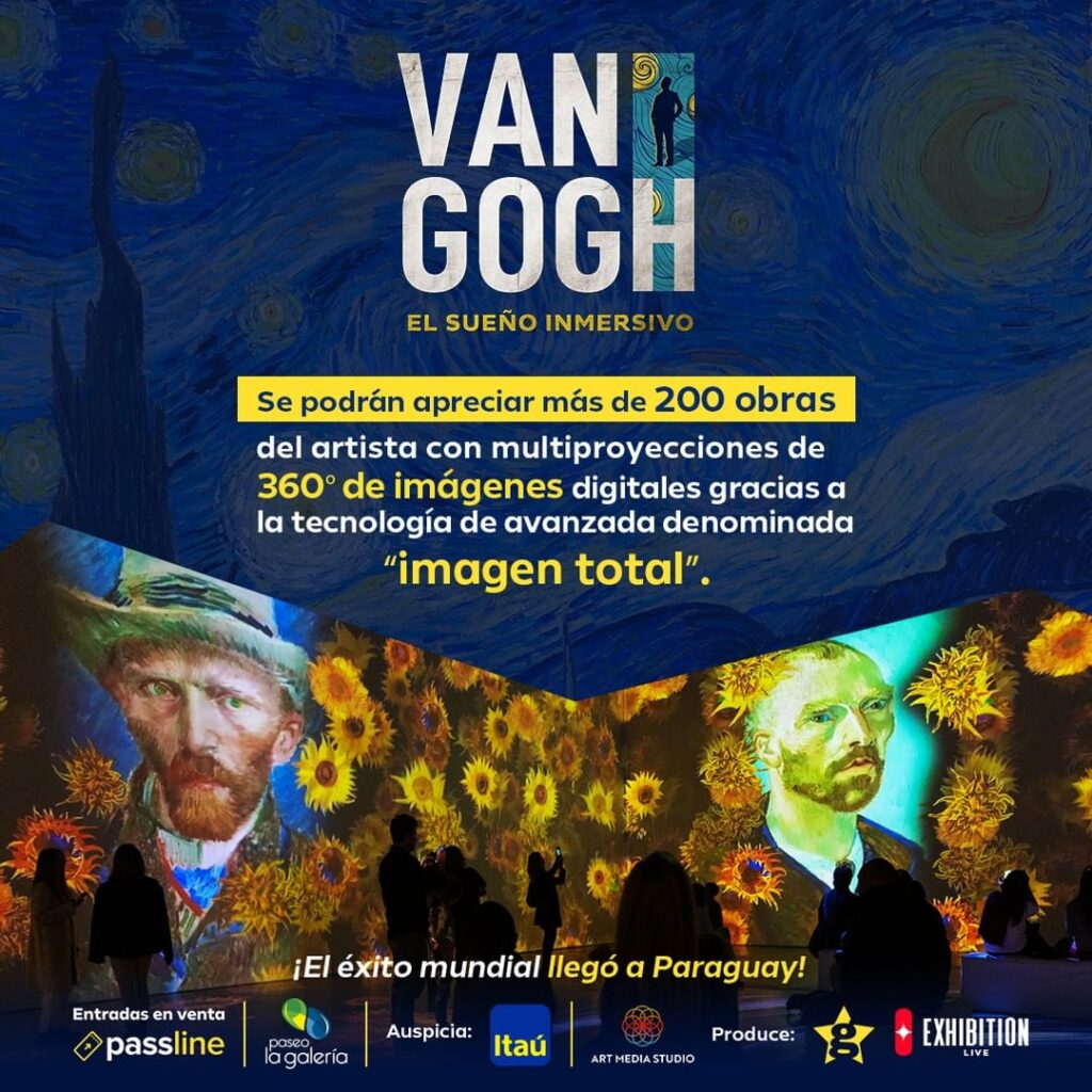 Van Gogh Llega A Paraguay La Muestra Inmersiva Mas Vista En El Mundo